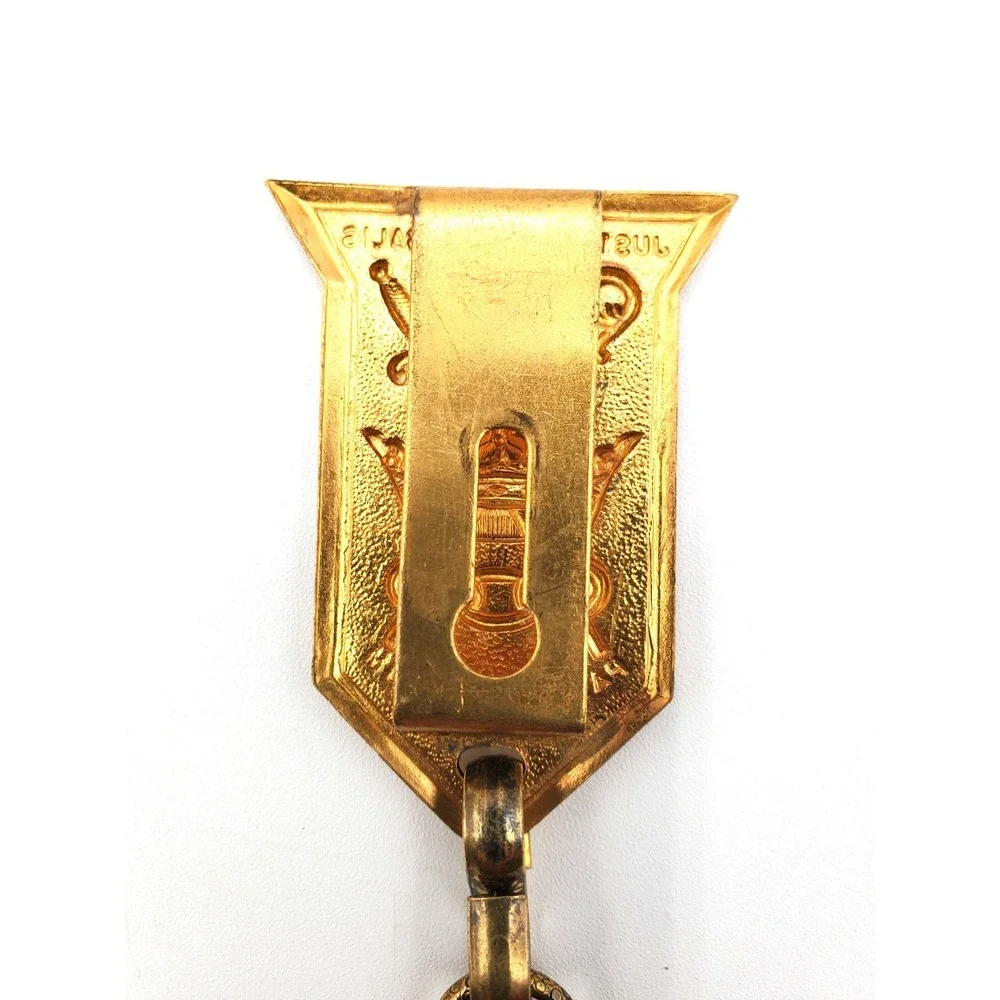 Vintage Knights of Pythias Uniform Badge Fob Rank Sword Hanger Fraternal
